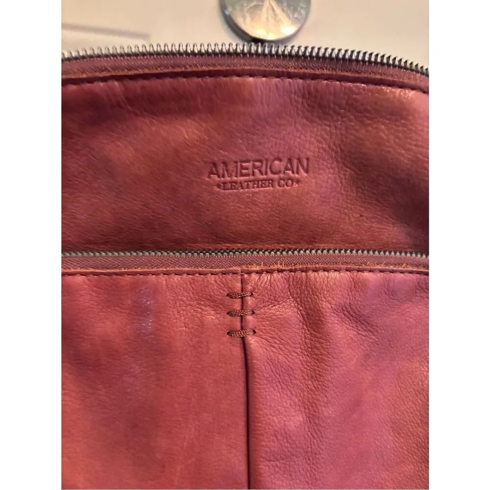 American Leather Co Cleveland Backpack - Leather Mini Backpack in Brown